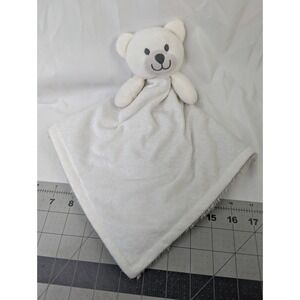 Little Beginnings White Bear Lovey Plush Gray ‎ Stuffed Animal Toy